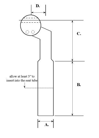 Seat Post Diagram